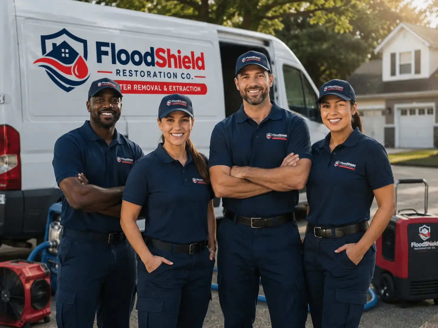 Flood Damage Restoration company in Tyndall, SD